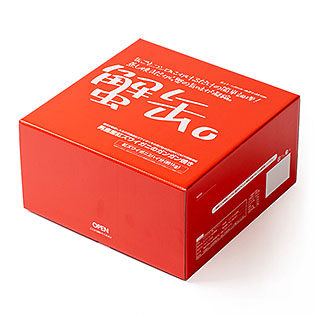 蟹缶。 男鹿産紅ズワイガニのガンガン焼き(2ハイ／約1kg)